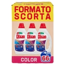 DIXAN Liquido COLOR 3x22=66 Lavaggi 3 x 990 ml